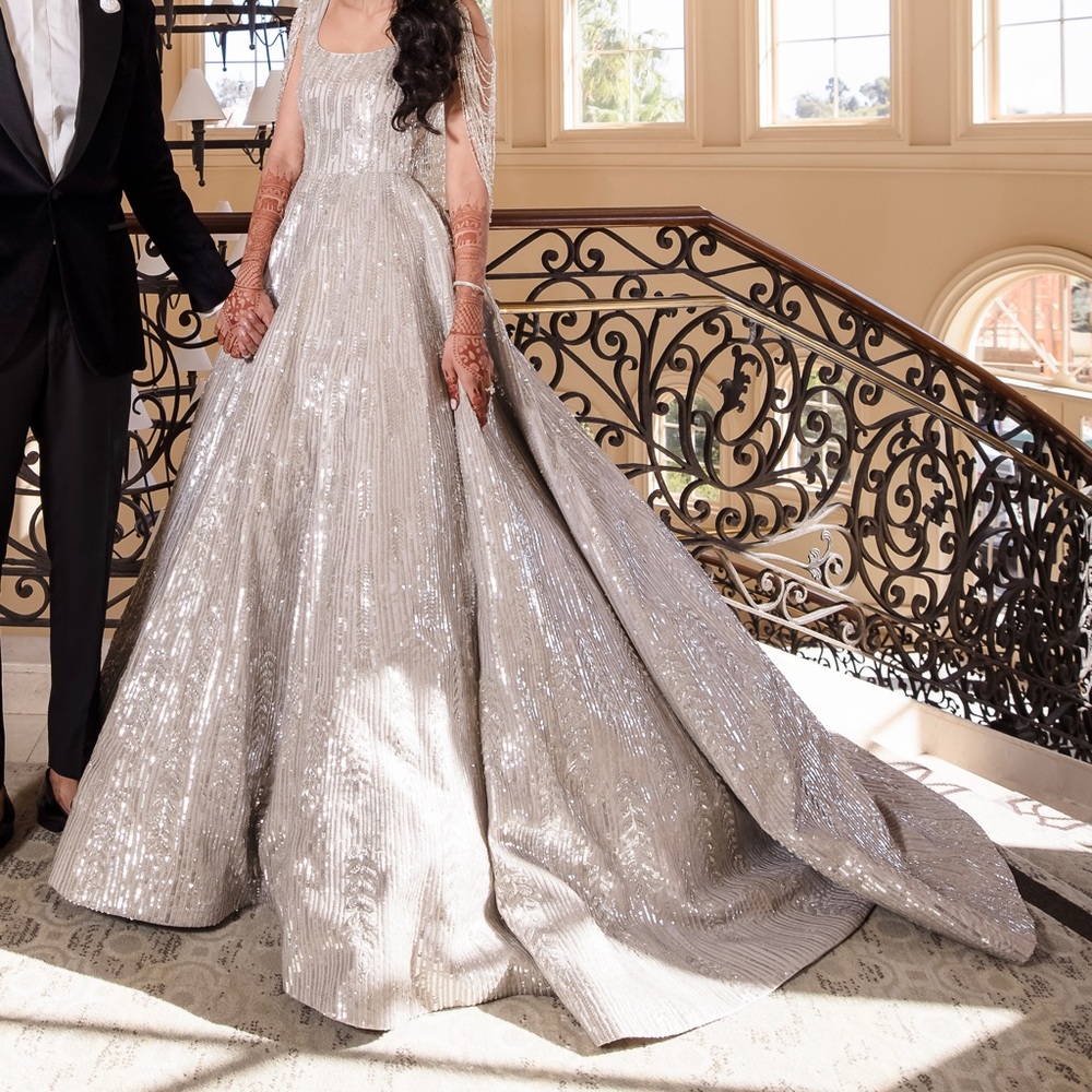 Custom Manish Malhotra Wedding Gown